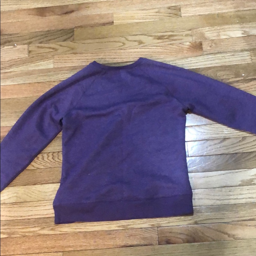 Fleece lined crew neck